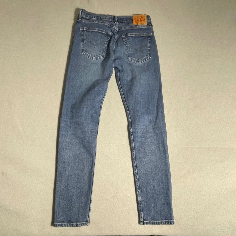 Levis 512 Slim Taper Mens Jeans Blue Medium Wash Denim 32x32 512-0000
